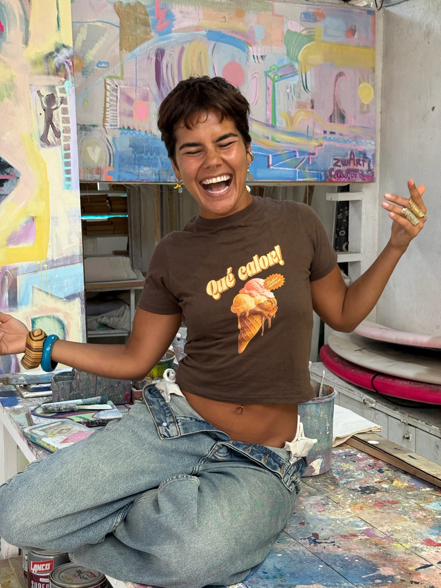 T-Shirt Que calor