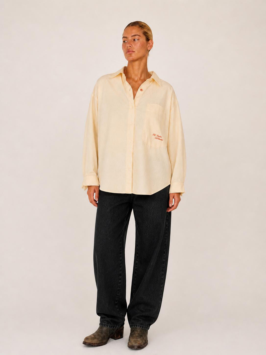 Camisa Amor Latino - Butter