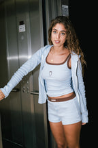Musculosa Corazón - Baby Blue