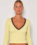 Remera Malbec - Amarillo